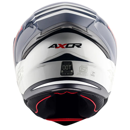 Axor Shark Hunter Helmet - Blue White