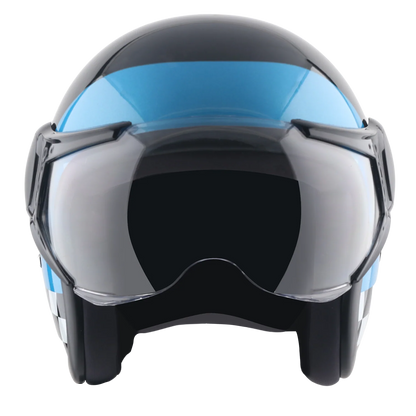 Vega Jet-Born To Ride W/Visor Helmet