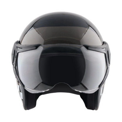 Vega Jet-Born To Ride W/Visor Helmet