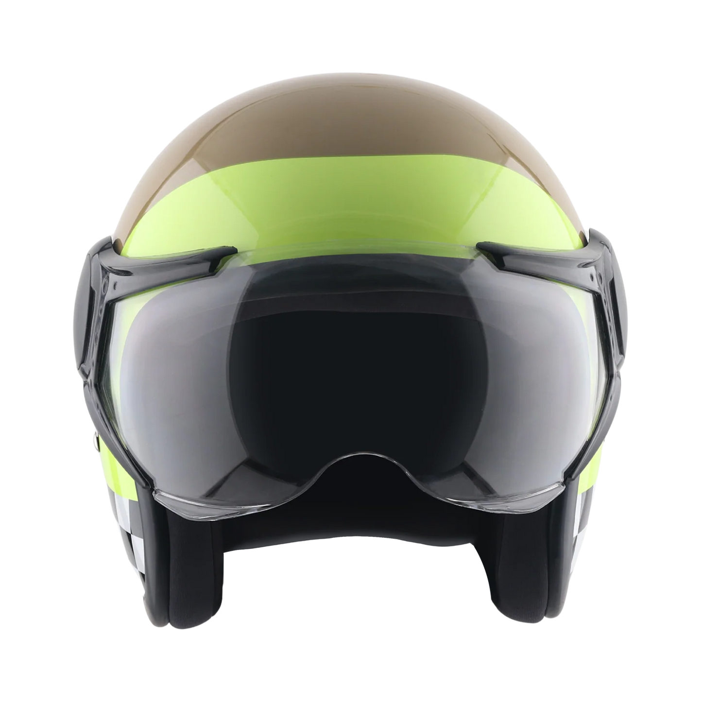Vega Jet-Born To Ride W/Visor Helmet