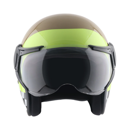 Vega Jet-Born To Ride W/Visor Helmet