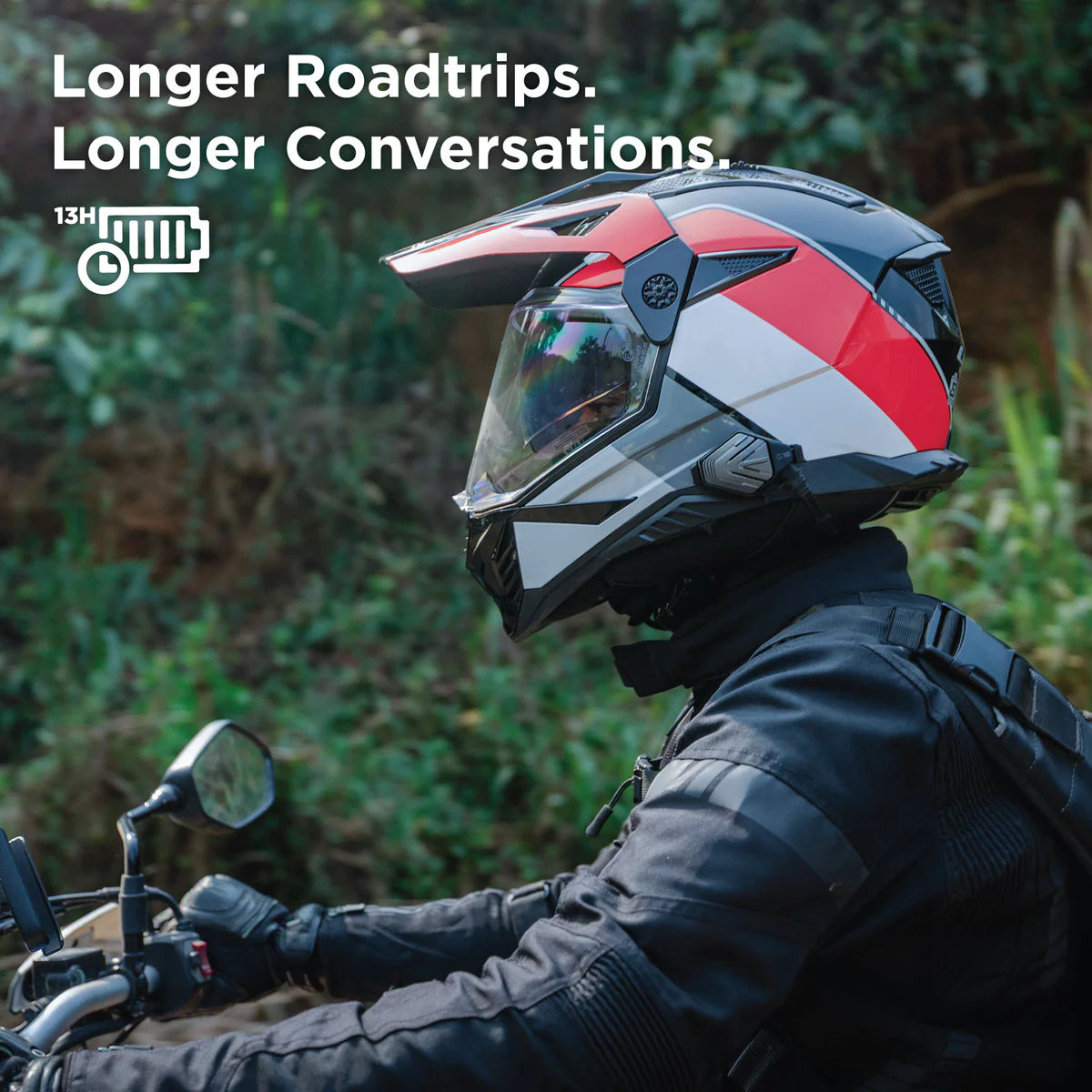 BluArmor C10 - Motorcycle Helmet Intercom