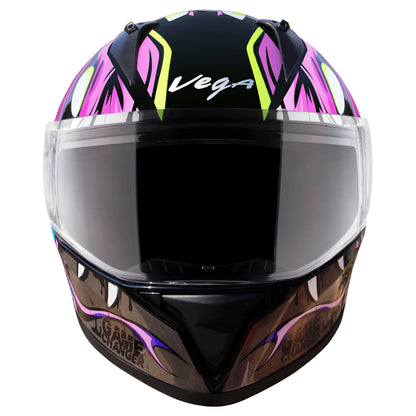 Vega Bolt Game Changer Helmet - Black Pink