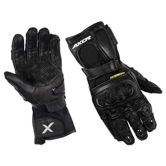 AXOR CZAR RIDING GLOVES - BLACK