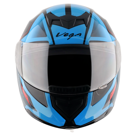 Vega Edge DX Passion Helmet - Black Blue