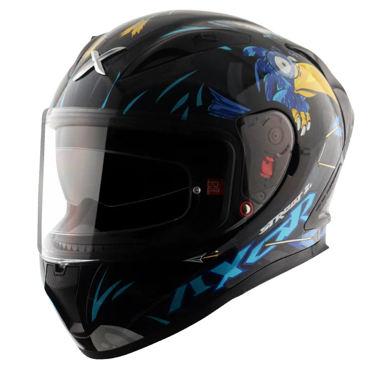 AXOR APEX STREET ZAZU HELMET - BLACK BLUE