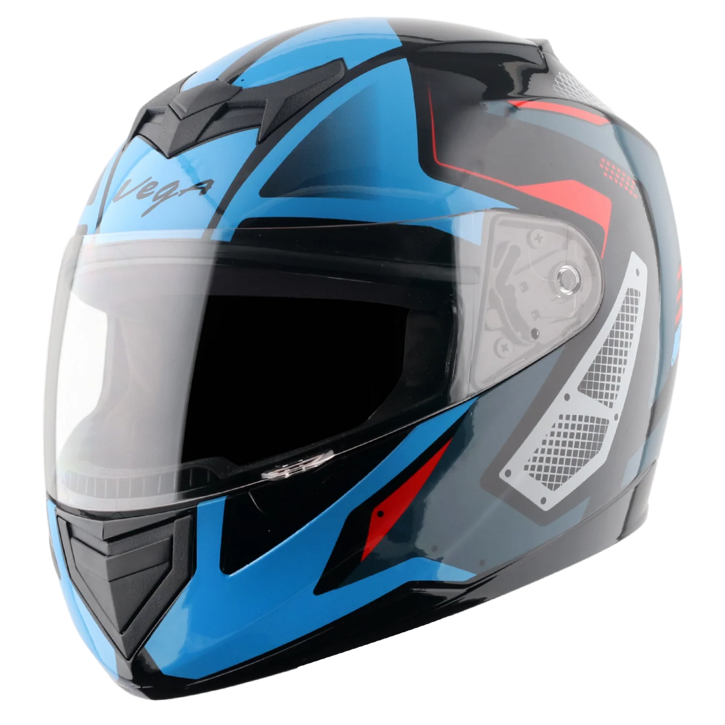 Vega Edge DX Passion Helmet - Black Blue
