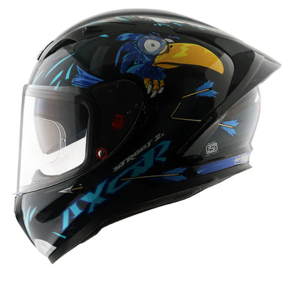 AXOR APEX STREET ZAZU HELMET - BLACK BLUE