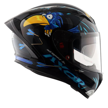 AXOR APEX STREET ZAZU HELMET - BLACK BLUE