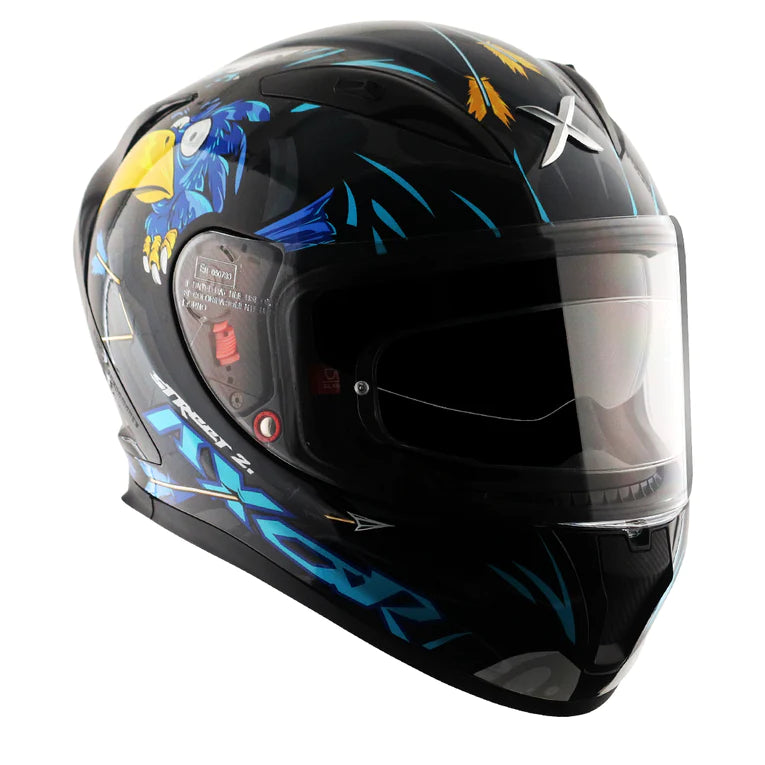 AXOR APEX STREET ZAZU HELMET - BLACK BLUE