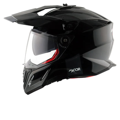 AXOR X-CROSS DUAL VISOR HELMET - BLACK