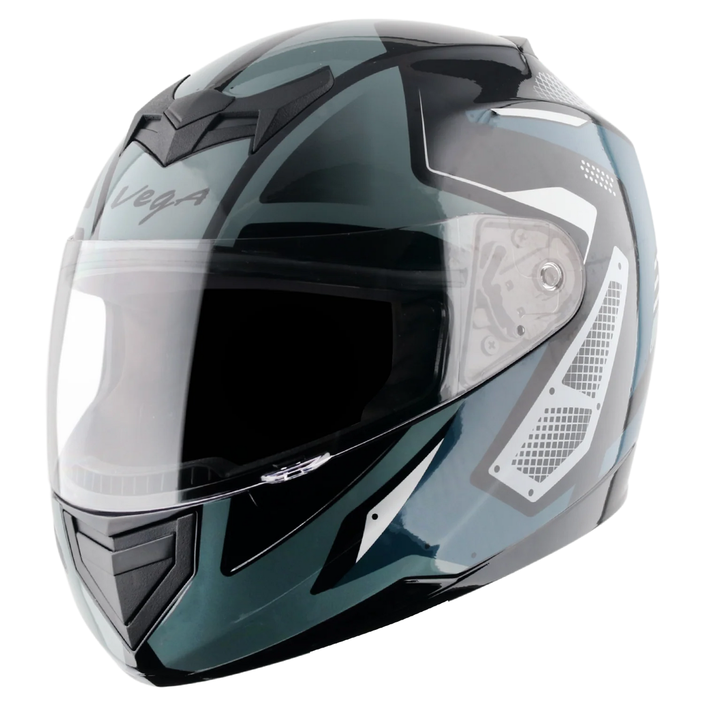 Vega Edge DX Passion Helmet - Black Grey