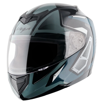 Vega Edge DX Passion Helmet - Black Grey