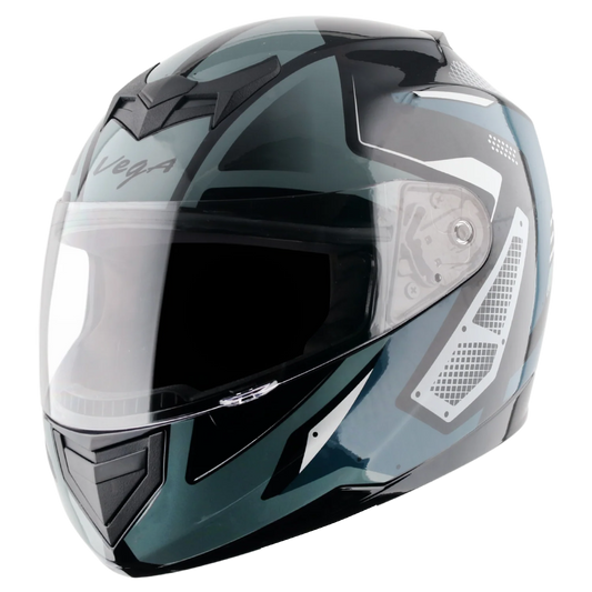 Vega Edge DX Passion Helmet - Black Grey