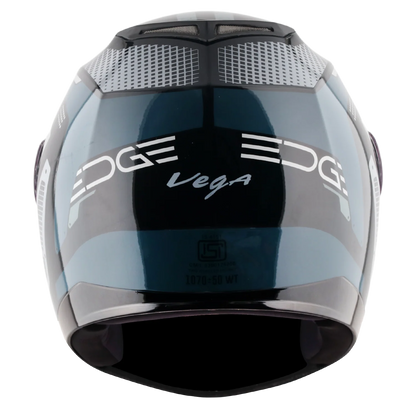 Vega Edge DX Passion Helmet - Black Grey