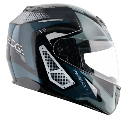 Vega Edge DX Passion Helmet - Black Grey