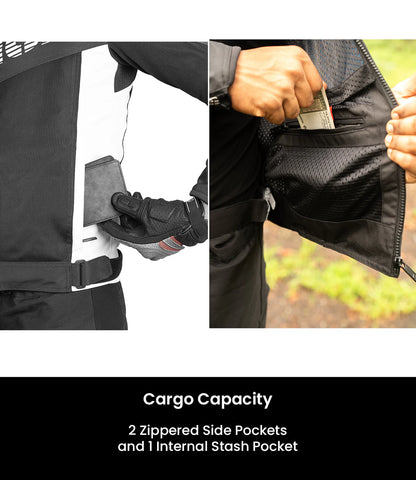 RYNOX Delta GT Jacket - Black Grey