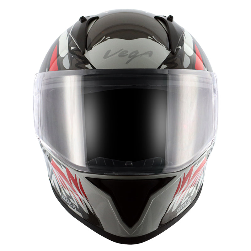 Vega Bolt Bunny Helmet - White Red