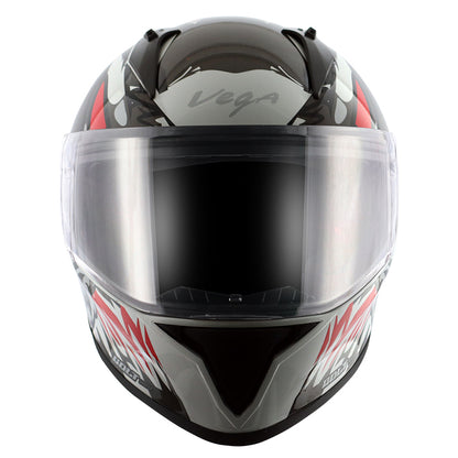 Vega Bolt Bunny Helmet - White Red