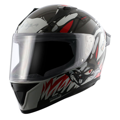 Vega Bolt Bunny Helmet - White Red