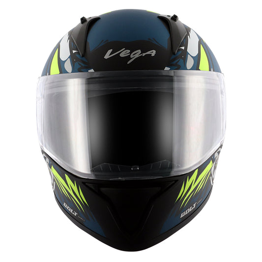 Vega Bolt Bunny Helmet - Dull Black Blue