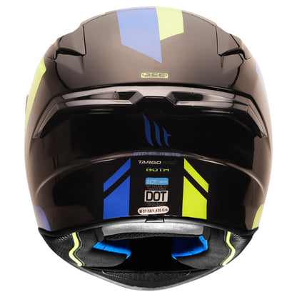 MT TARGO BOTH HELMET - Gloss Blue