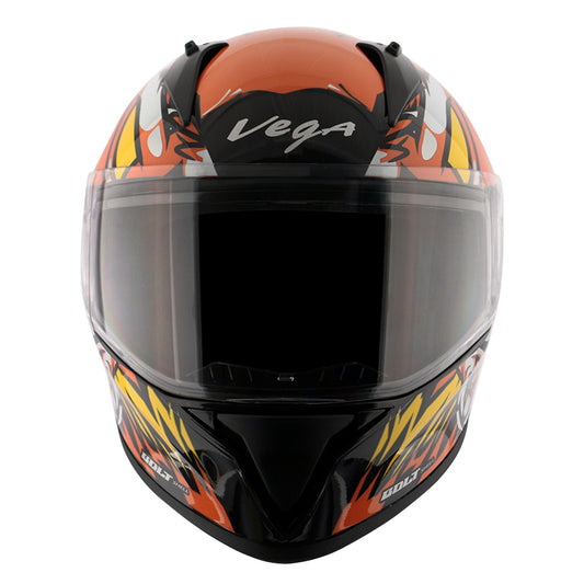 Vega Bolt Bunny Helmet - Black Orange