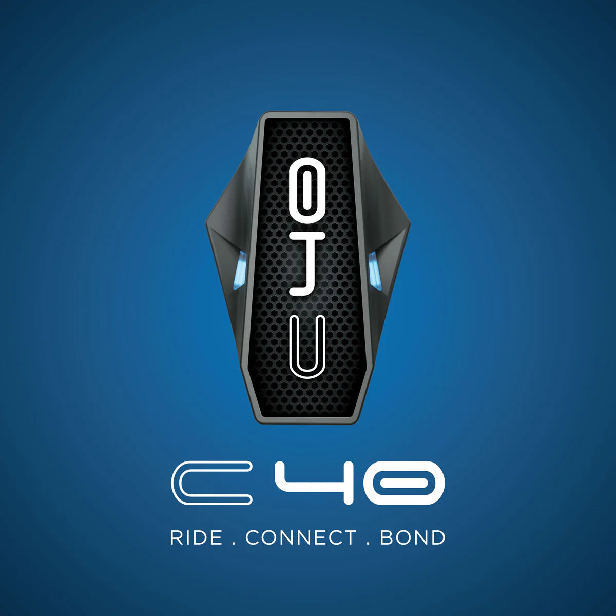 BluArmor C40 Grid - Motorcycle Helmet Intercom