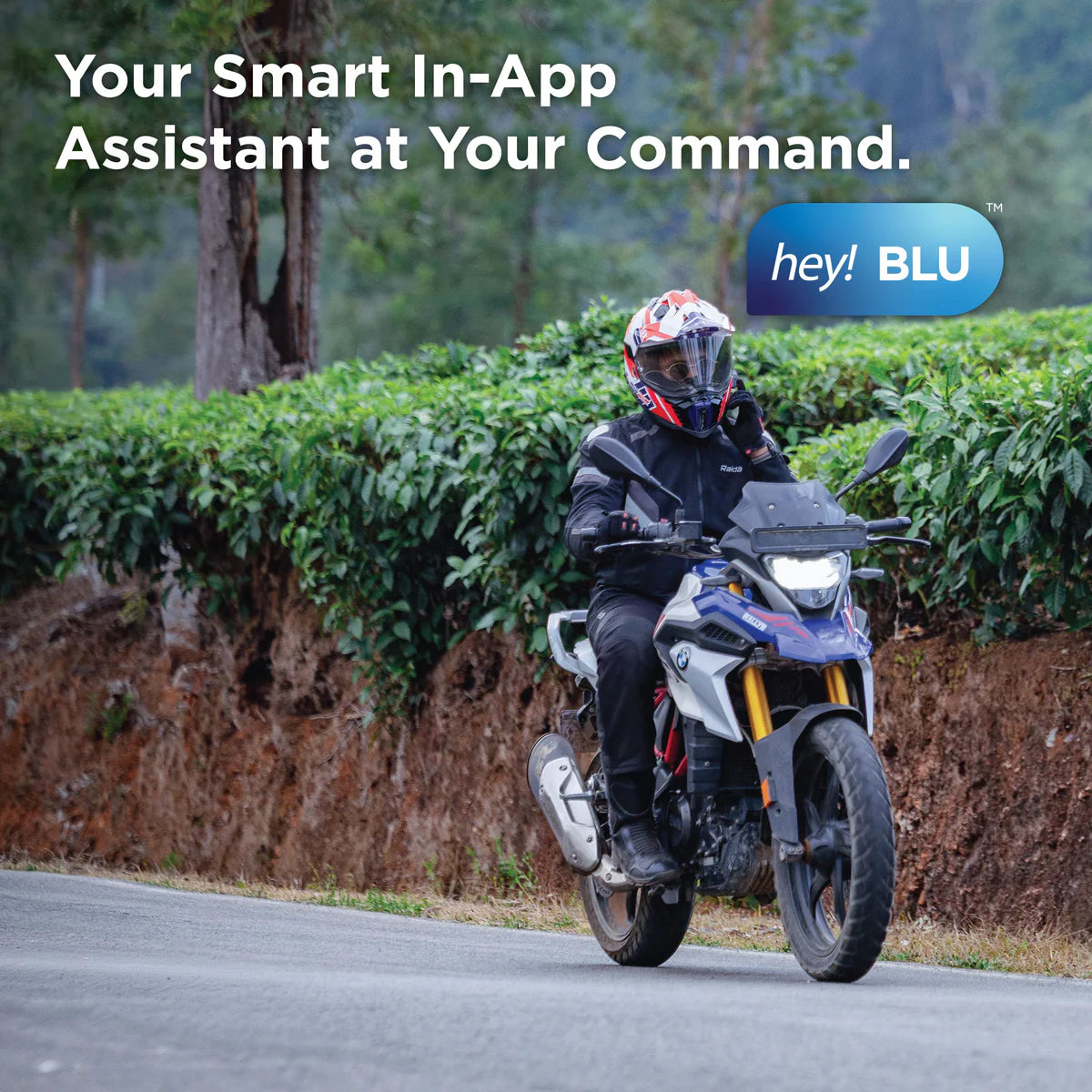 BluArmor C60 - Motorcycle Helmet Intercom