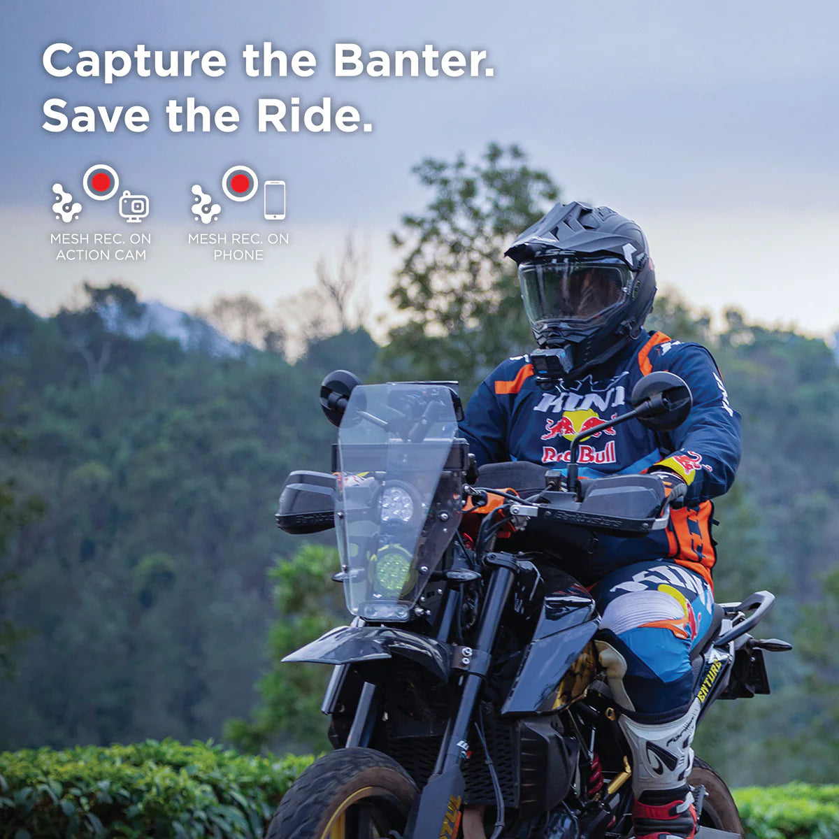 BluArmor C60 - Motorcycle Helmet Intercom
