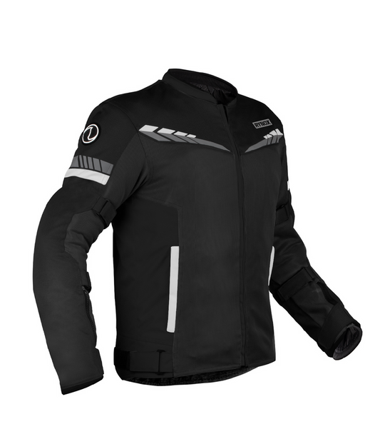 RYNOX AIR GT 4 JACKET - Black White