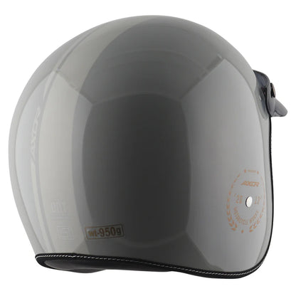 Axor Retro Jet Euro Globe Helmet - Cool Grey