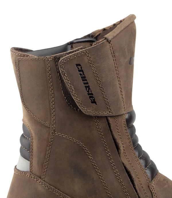 Cramster Flux Motorcycle Touring Boots - Brown