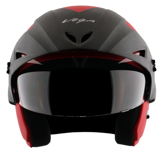 Vega Cruiser WP Helmet - Dull Red