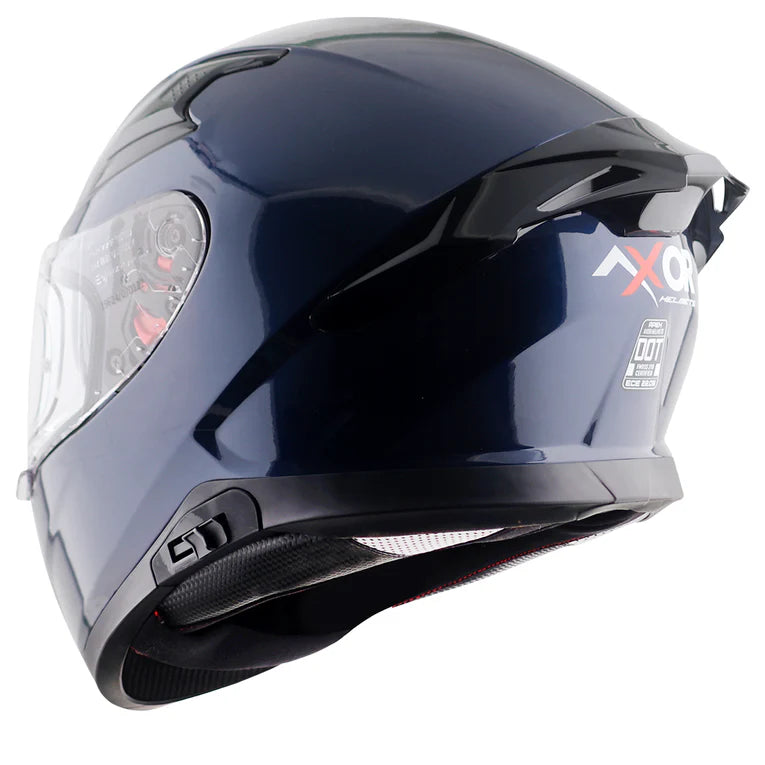 Axor Apex Solid Helmet - Deep Blue
