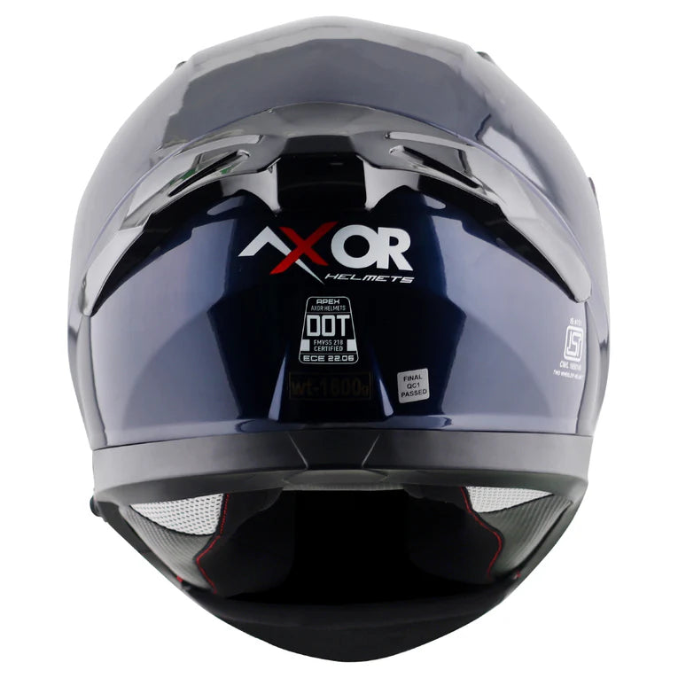 Axor Apex Solid Helmet - Deep Blue