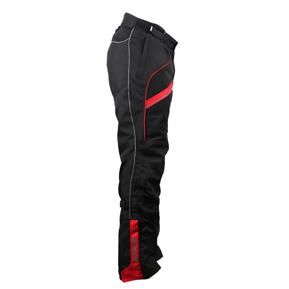 Axor Delta Riding Pant - Black Red