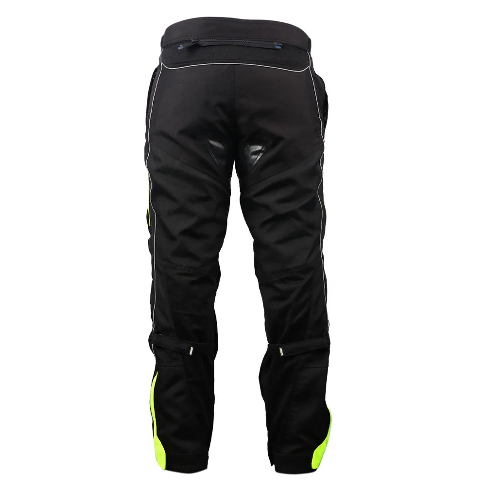 Axor Delta Riding Pant - Black Neon Yellow