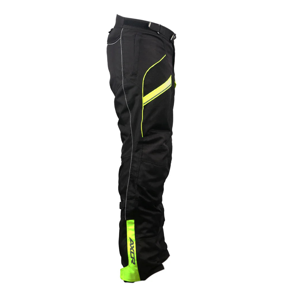 Axor Delta Riding Pant - Black Neon Yellow