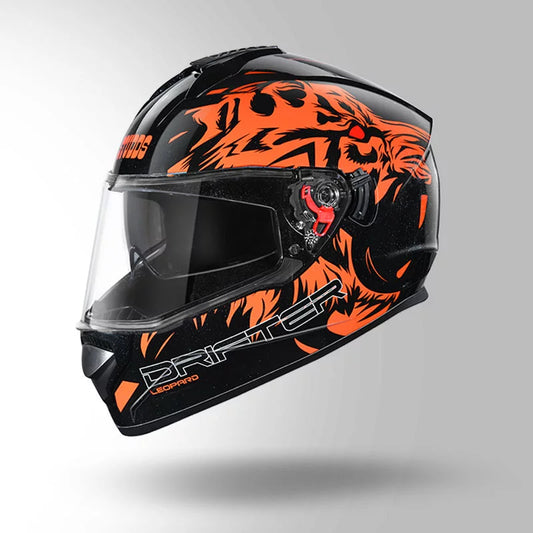 STUDDS DRIFTER D2 HELMET - GLOSS ORANGE