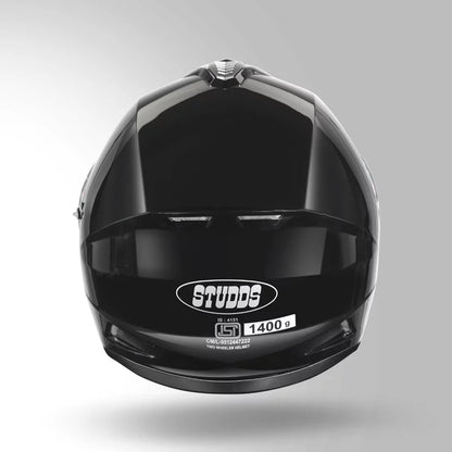 STUDDS DRIFTER HELMET -  GLOSS BLACK