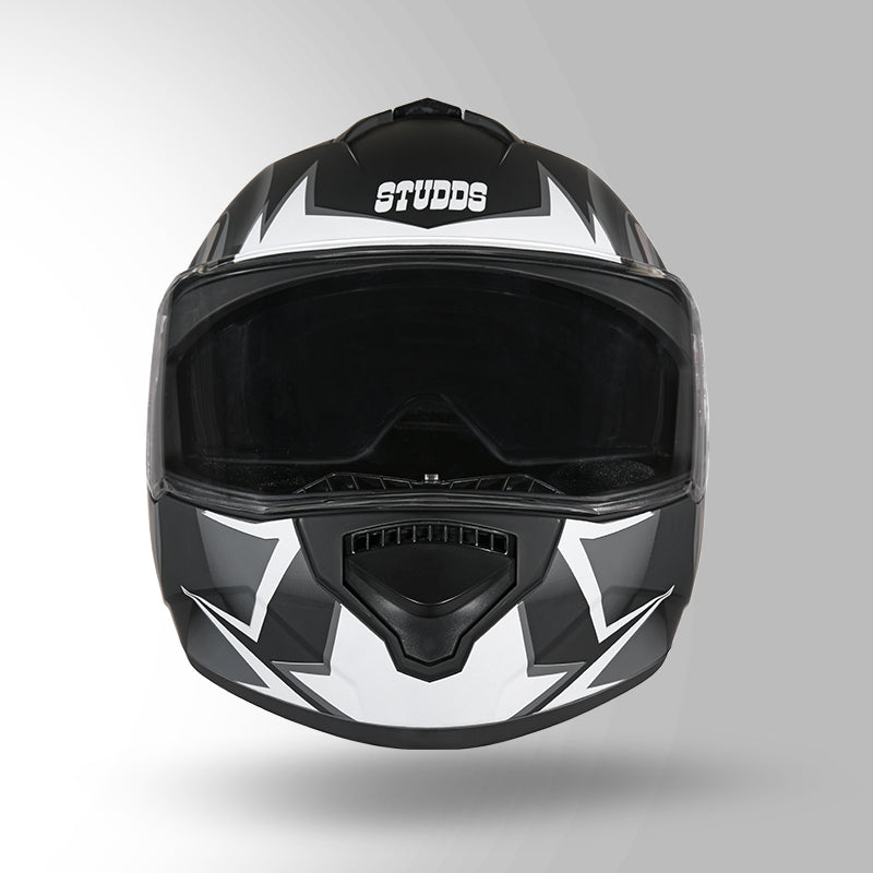 STUDDS DRIFTER D1 HELMET - MATT BLACK GREY