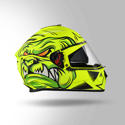 STUDDS DRIFTER D1 HELMET - MATT YELLOW