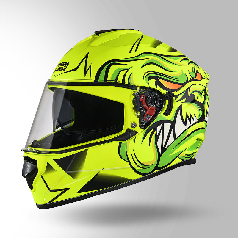 STUDDS DRIFTER D1 HELMET - MATT YELLOW