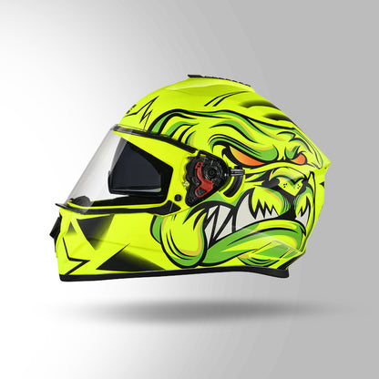 STUDDS DRIFTER D1 HELMET - MATT YELLOW