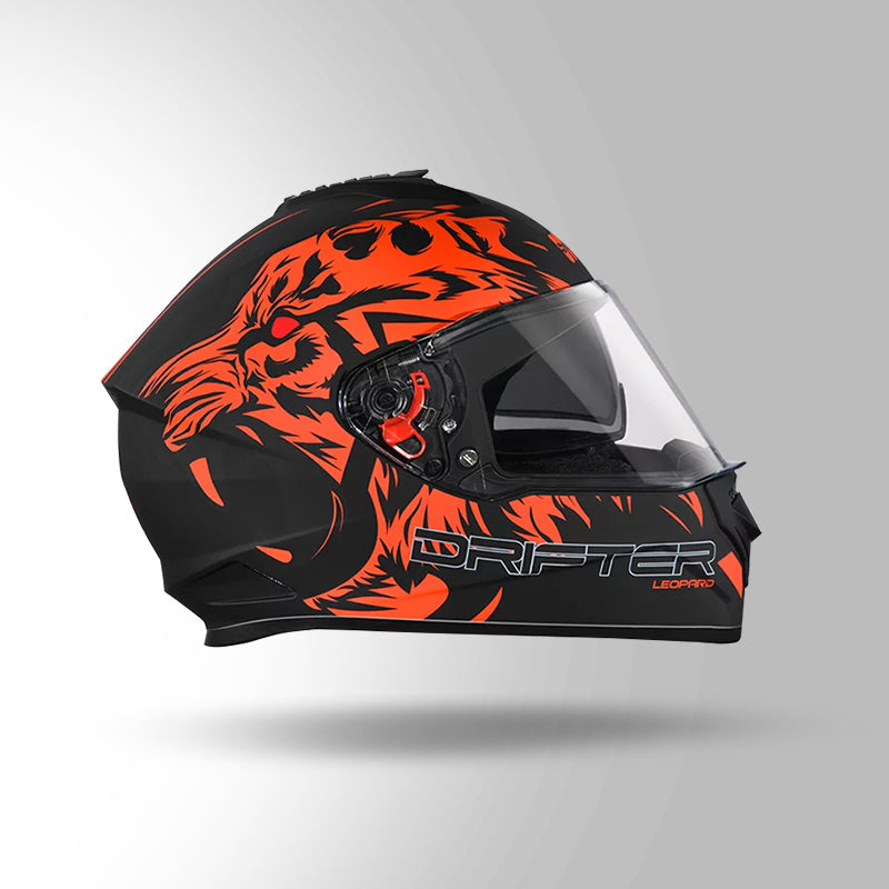 STUDDS DRIFTER D2 HELMET - MATT ORANGE