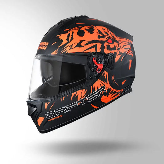 STUDDS DRIFTER D2 HELMET - MATT ORANGE