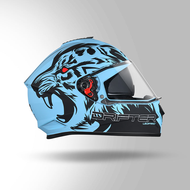 STUDDS DRIFTER D2 HELMET - MATT BLUE BLACK