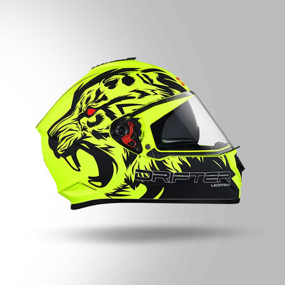 STUDDS DRIFTER D2 HELMET - MATT YELLOW BLACK