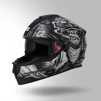 STUDDS DRIFTER D3 HELMET - MATT BLACK GREY N4